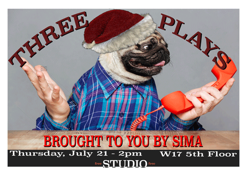 poster for playwriting course